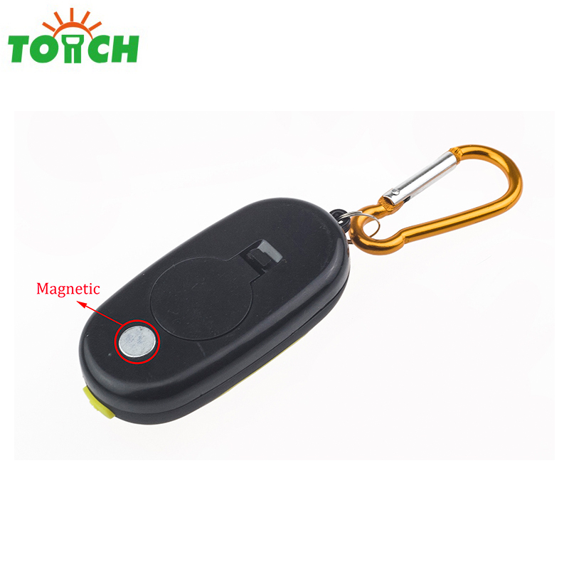 Latest COB keychain light with magnet work light