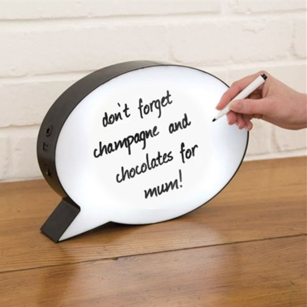 handwriting light up message board / Free combination led letter light box