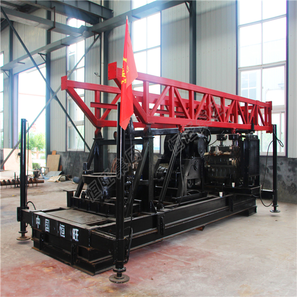 SPJ-400 mobile rotary drill rigs machine