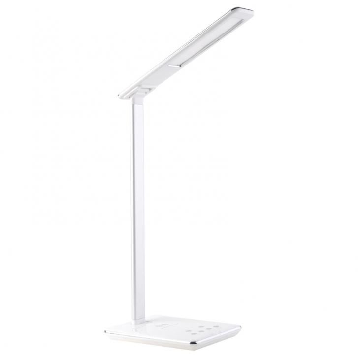 Portable LED Stepless Dimming Touch QI Wireless Charging Desk Lamp