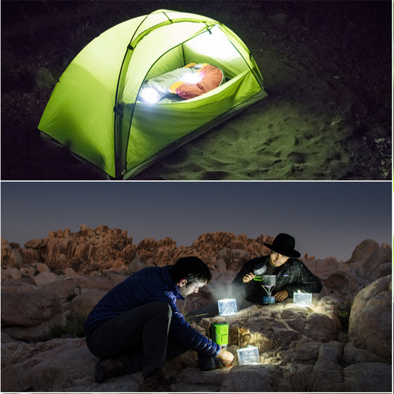 Latest Hot Sale 10 LED Camping Solar Powered Fordable Inflatable Portable Light Lamp For Garden Yard Led Solar Light Outdoor