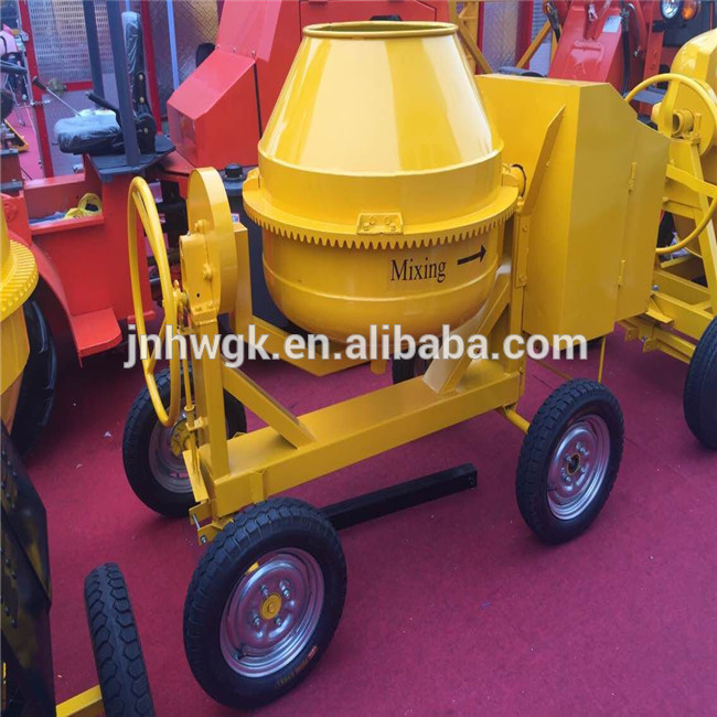 China supply mini 350L electric engine concrete mixers for sale