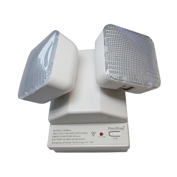 CE Approval 3H Rechargeable Battery Operated LED Charging Emergency Light