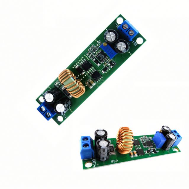 DC-DC 6.5V-60V to 1.25V-30V 10A Adjustable Step Down Converter Buck Module Voltage Synchronous Rectification Step-down Module