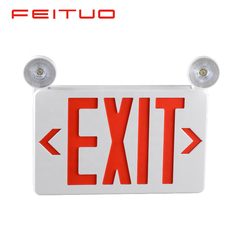 Hot selling multi-function durable slim fire exit light bulbs