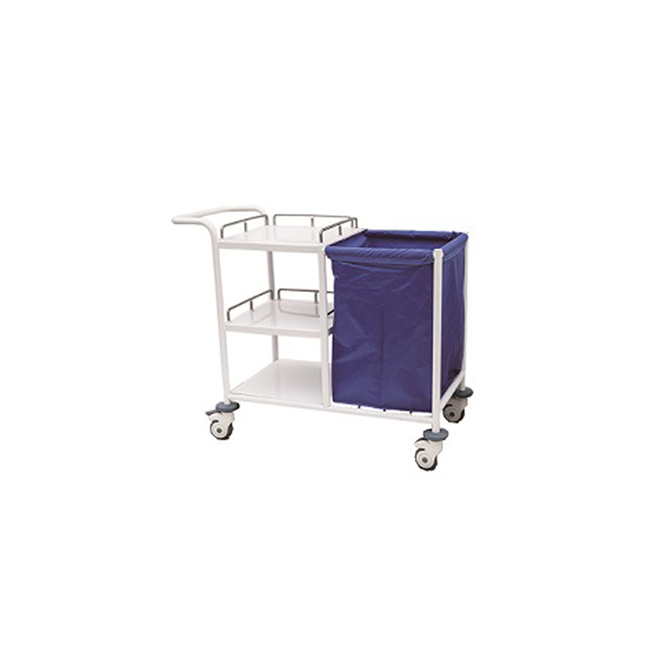 Luxury Double bucket Medical Equipment Nursing Cart