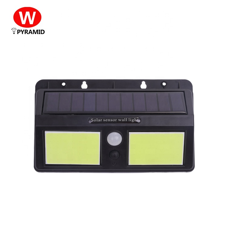 Factory price 120 beam white 0.65W outdoor led solar motion sensor wall light