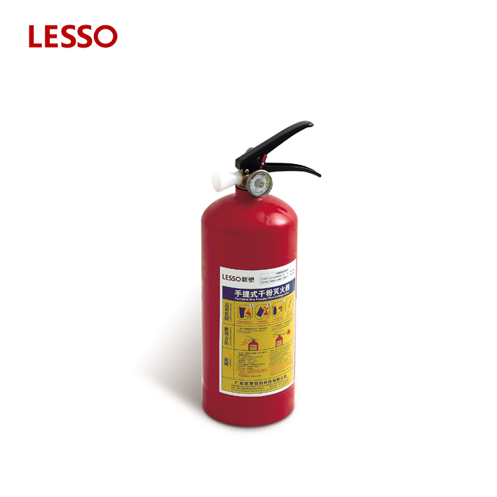 LESSO Simple Structure and Easy To Operate MSDS Report Top Seller Portable Dry Powder Fire Extinguisher