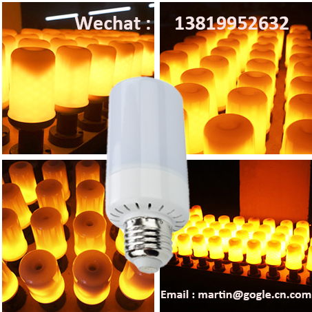 E26/27 5W Decoration Festival LED Flame Bulbs Effect Light Fire Flicker Bulbs