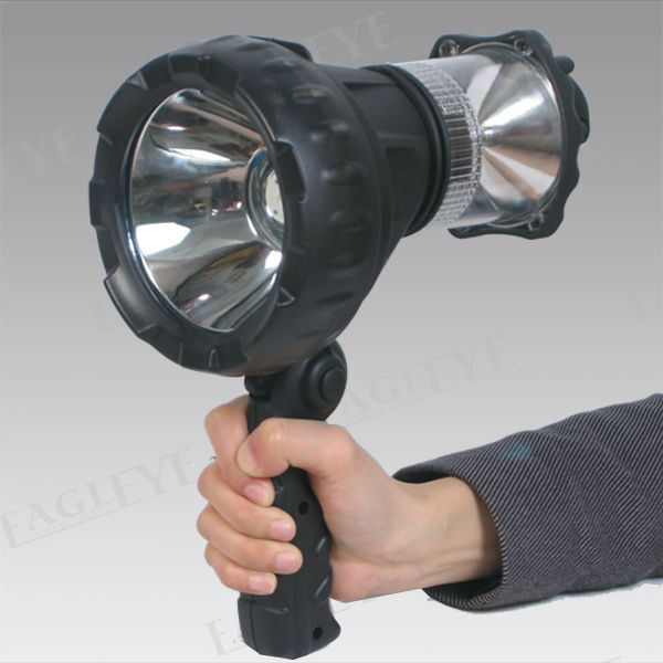 night emergency Hunting fishing caving searchlights,manufacture fishing equipment,3W LED portable handheld lamp with handle