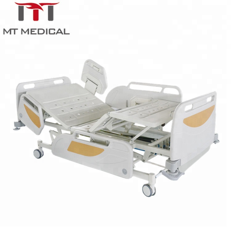 High quality electric automatic hospital furniture 3 functions crank medical flower beds