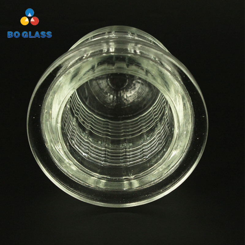 China suppliers pressed toughened explosion-proof glass lamp dome covers & shades