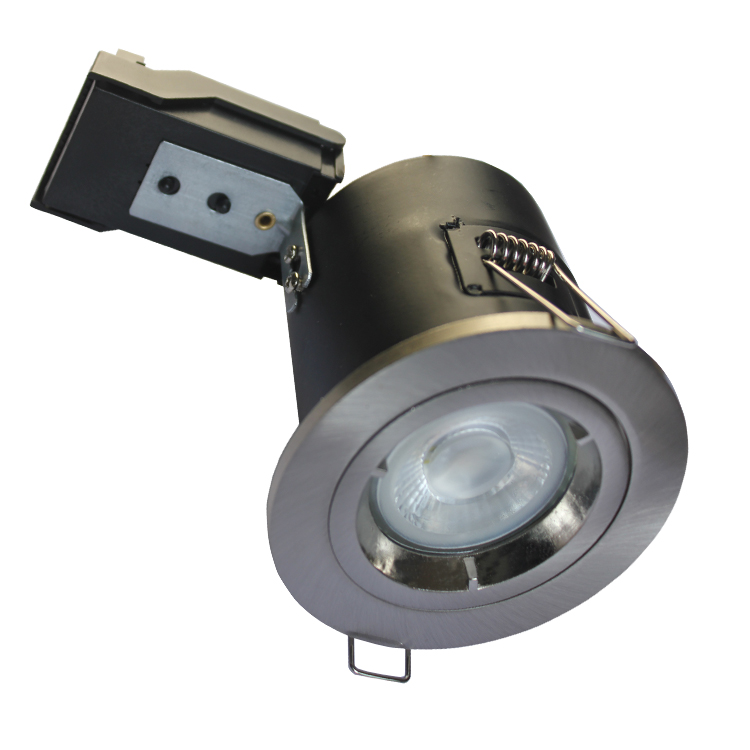 gimbal GU10/MR16 90min flame proof Fire rated downlight