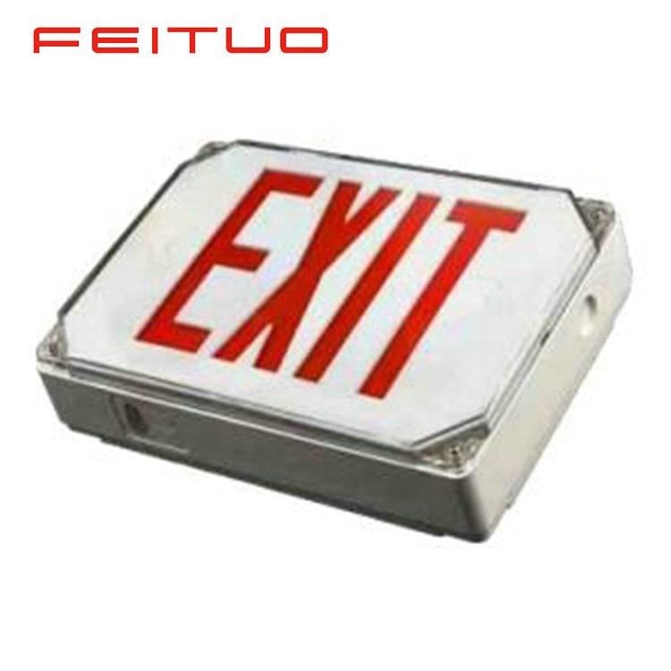 China price double face universal emergency light sign