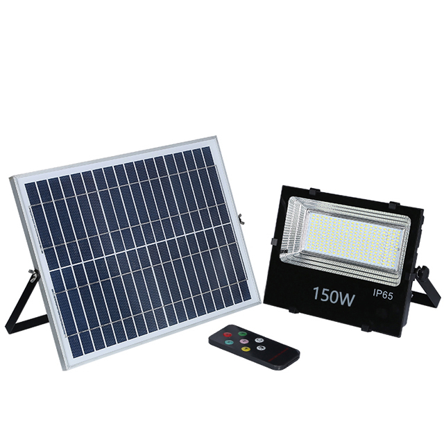 with watt optional IP65 rechargeable 20w 30w 50w outdoor led solar flood lights