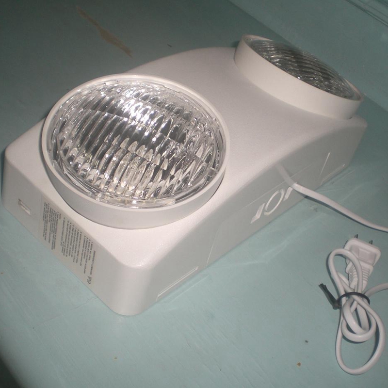 Manufacture 220v led Emergency twin spot light