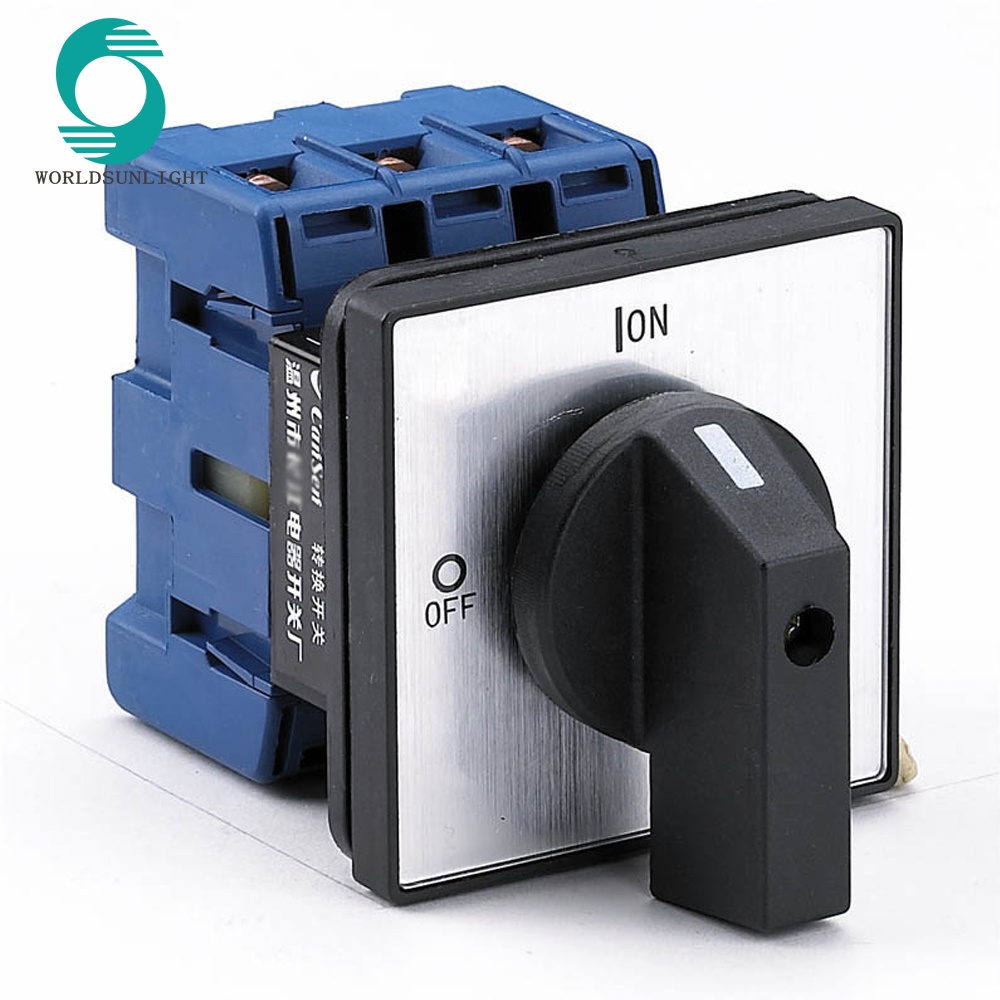 CCC approval LW30 series 20A 25A 32A 40V 63A 80A 100A 4 pole 5 position rotary switch
