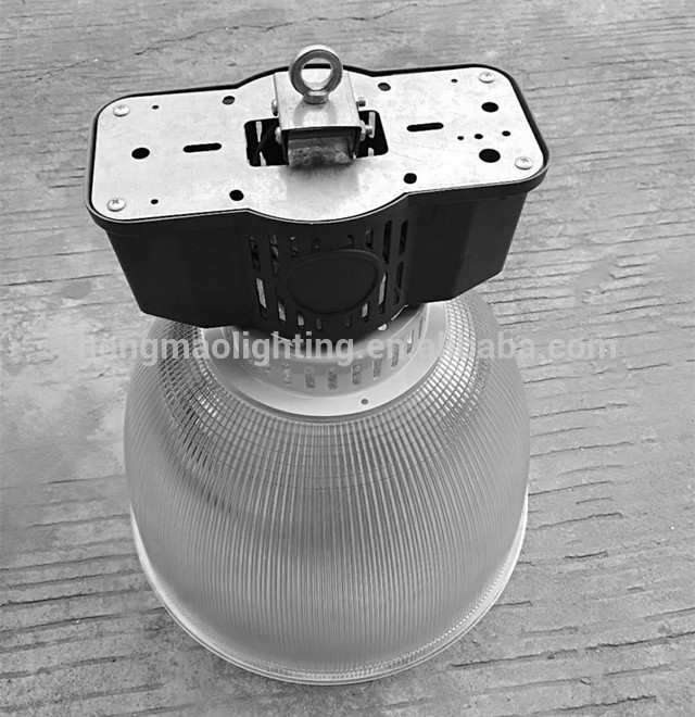 E27 E40 Gear Box with 16'' 19'' 22'' Acrylic PC Reflector for high power HPS light plastic housing