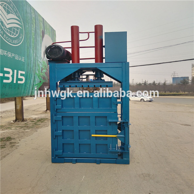 HW supply electric plastic bottle scrap baler / Waste Baling Press Machine