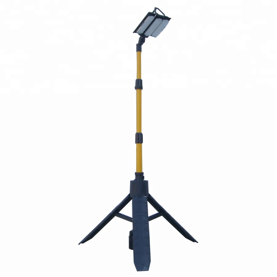 Rechargeable portable 10000Lm led tripod site light