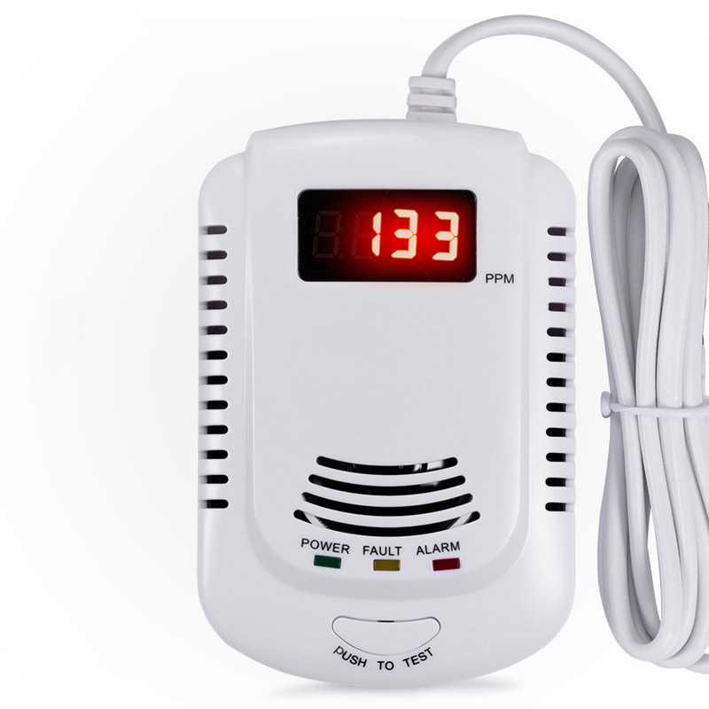 Best prices multi gas detector alarm fixed carbon monoxide gas alarm natural and liquefied gas detectors