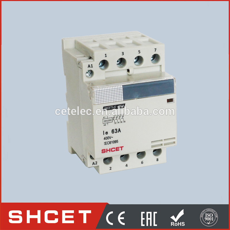 SHCET3-25 2P 20A/25A 18mm Electrical Modular Contactor