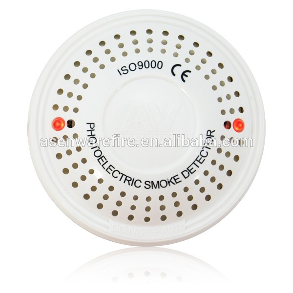 high sensitive smoke and carbon monoxide detector with Strobe Sounder and heat sensor