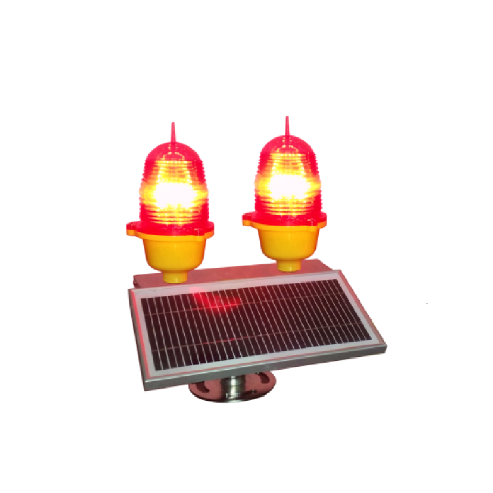 AH-LS-AD Low-intensity L810 Double Solar Aviation Obstruction Light