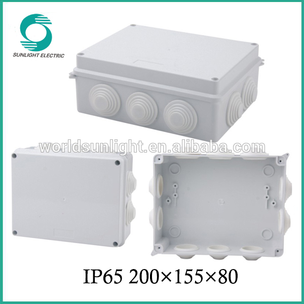 PVC round/square enclosure connection junction box