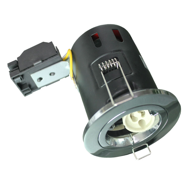 twist lock die-casting gu10 lampholder flame proof Fire rated downlight