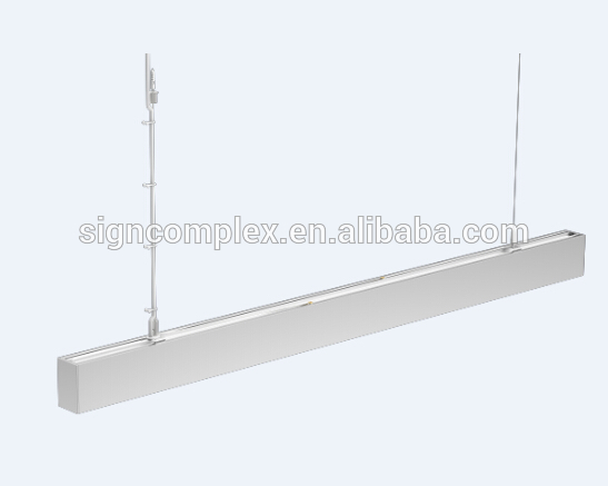 80x50mm 45w single run linear led linear light 1500mm