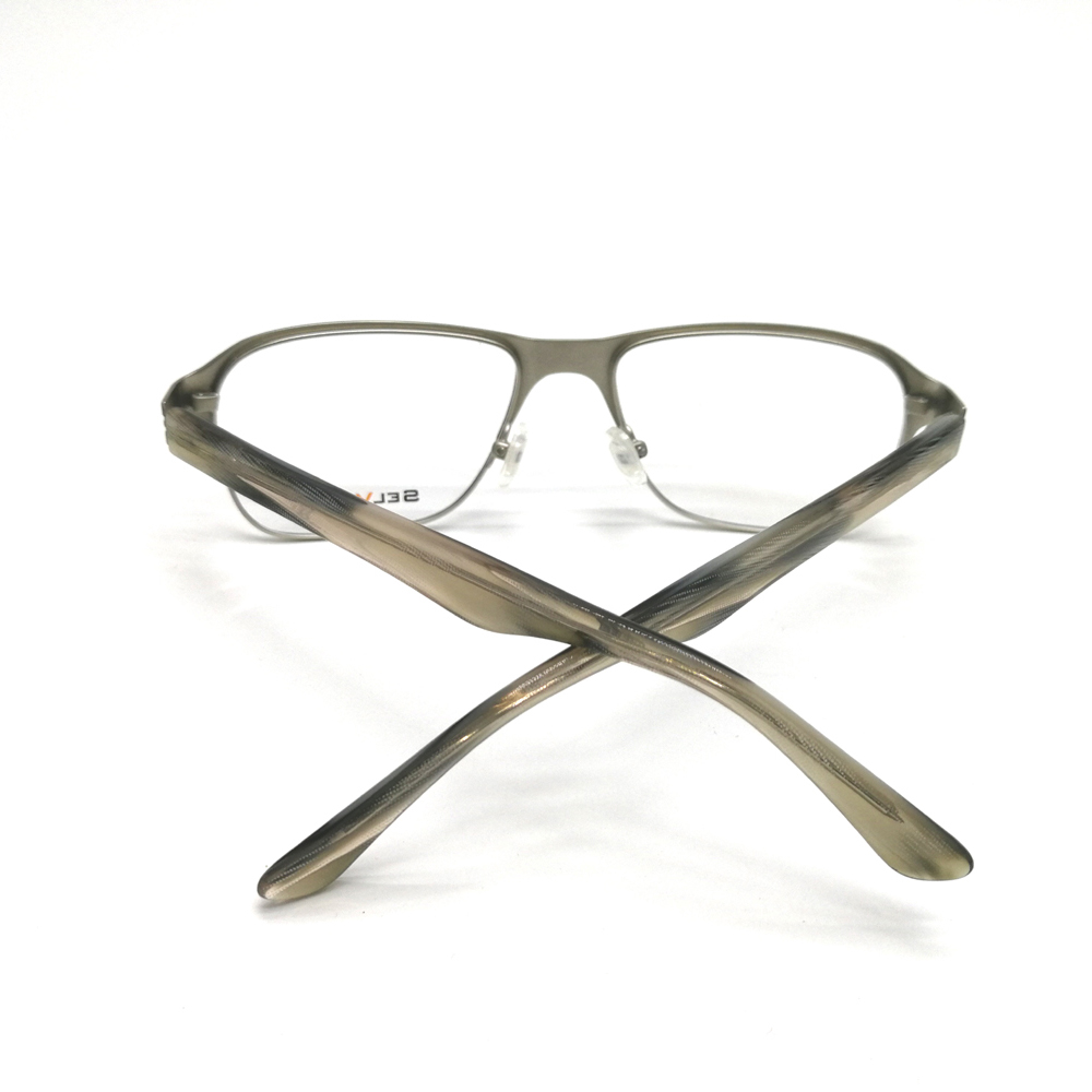 Europe new style metal eye glasses frame men