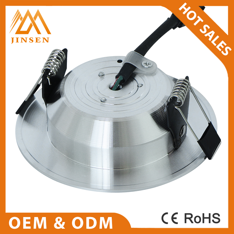 New products plastic+aluminum smd House led downlight ul