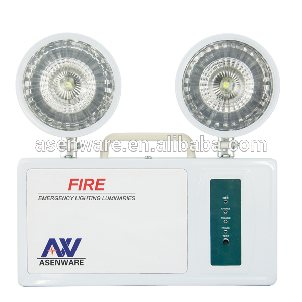 Emergency Twin Spots led rechargeable emergency light