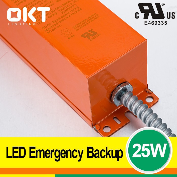 OKT direct sales UL emergency light 8W 12W 25W fire rated junction box