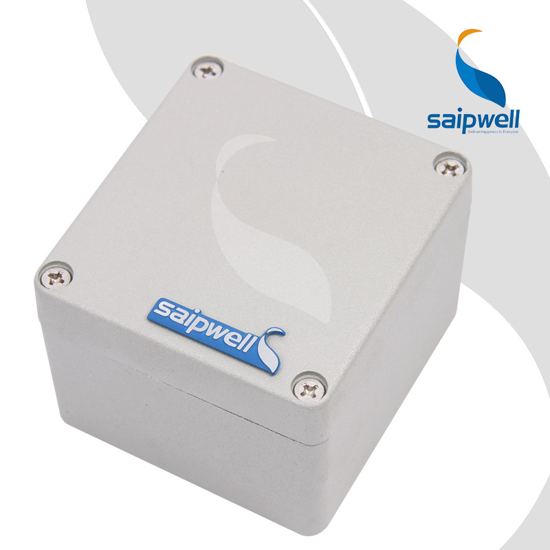 Saipwell/Saip stock Aluminum enclosure, box Model No.SP-AG-FA18-1 dimension 80*76*57mm