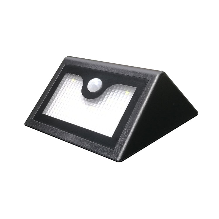 Cold white lighting emergency outdoor solar led wall light