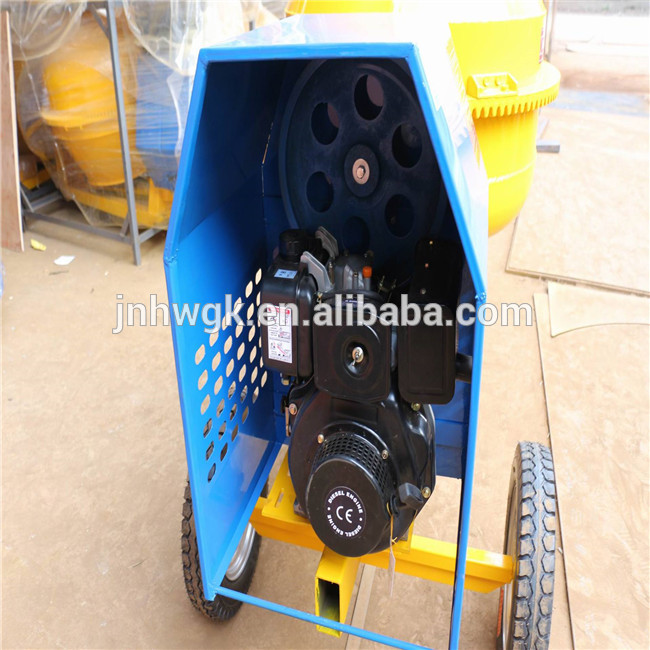 Small portable concrete mixers 260l 300l 350l 400l electric cement mixer