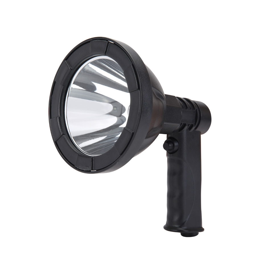 rechargeable handheld hunting spotlight remote led searchlight