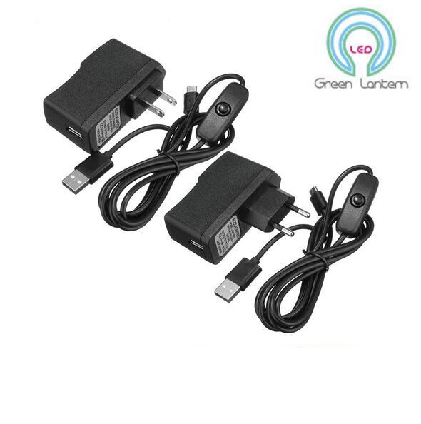 Factory Micro USB 5V 3A power adapter power supply with on / off button For Raspberry Pi EU UK US Plug.