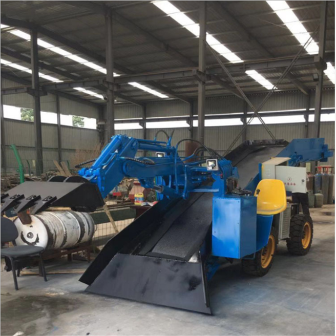 Slagging Machine for small ore tunnel,Small Tunnel Mucking Loader for underground mine with high capacity low price