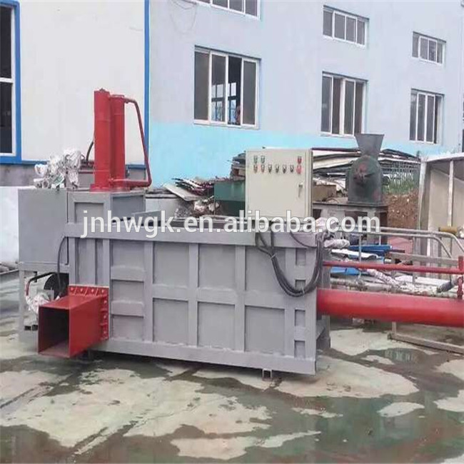 Small Vertical Hydraulic Baler Machine Packing Waste Paper Baler Equipment