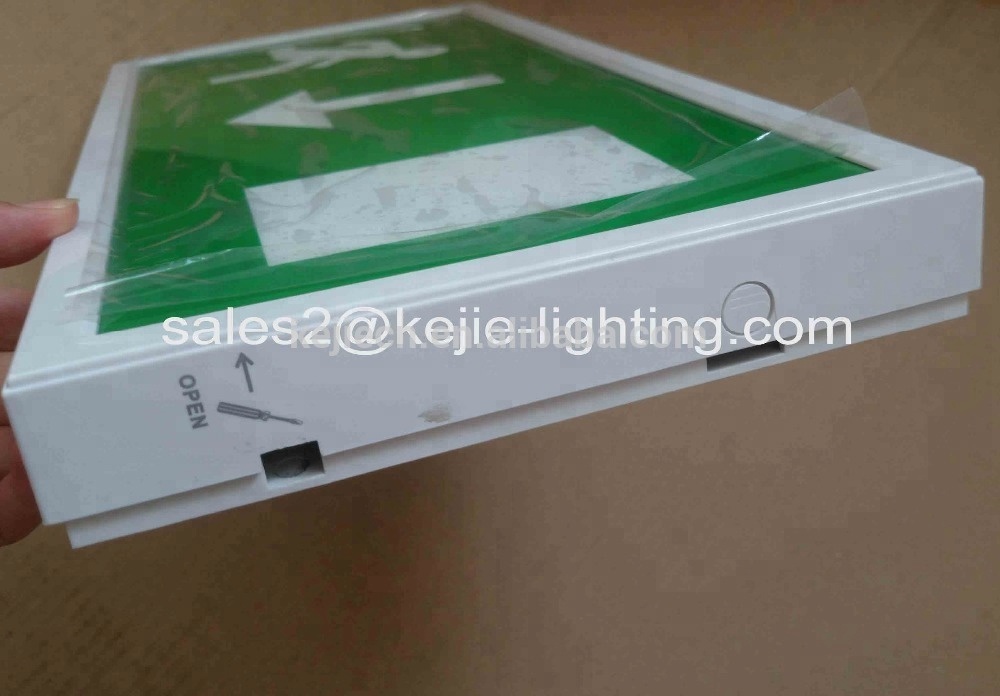 2019 Kejie fire safety running man TUV led exit signs & emergency light