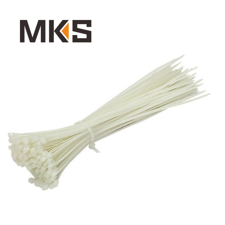 white nylon cable tie self-locking cable ties