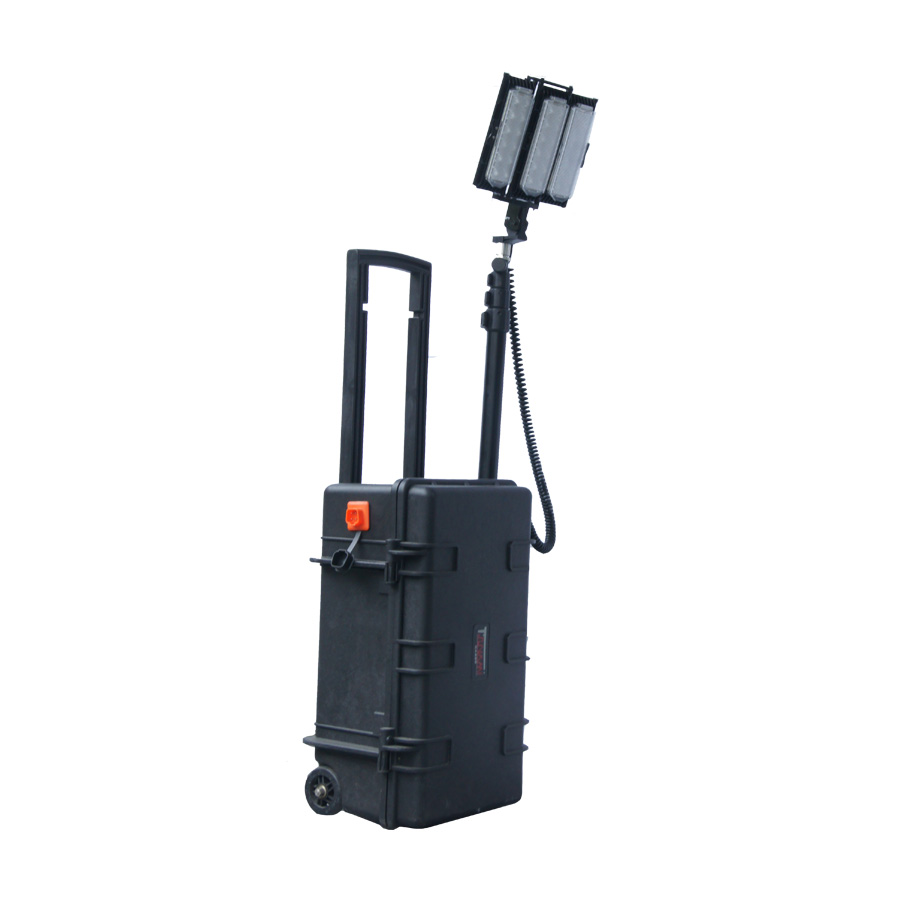 120W rechargeable standing lighting system construction site light