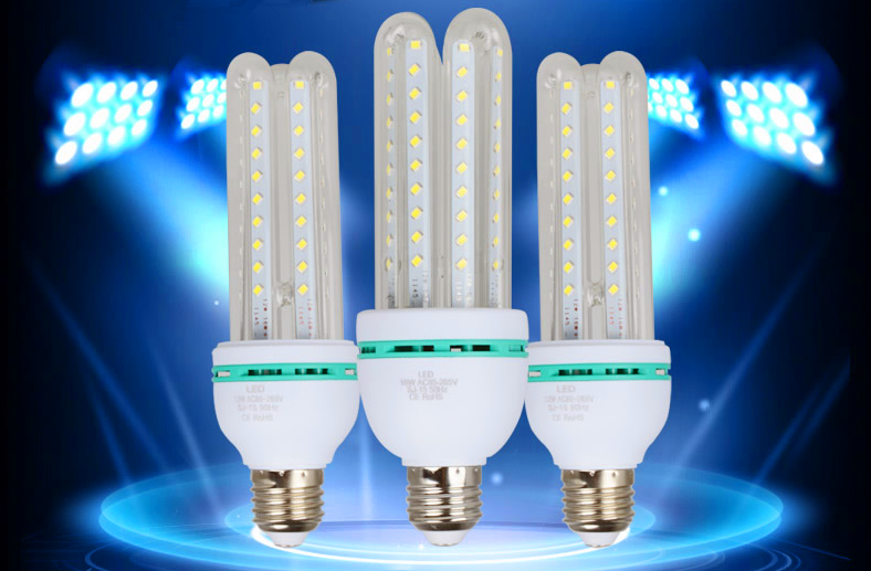China Factory cheap price high brightness u shape smd corn 9w led light bulb with CE UL