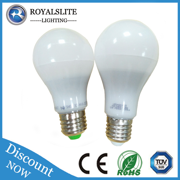 PC and aluminum material energy saving led light bulbs rechargeable led lamps 90lmpw