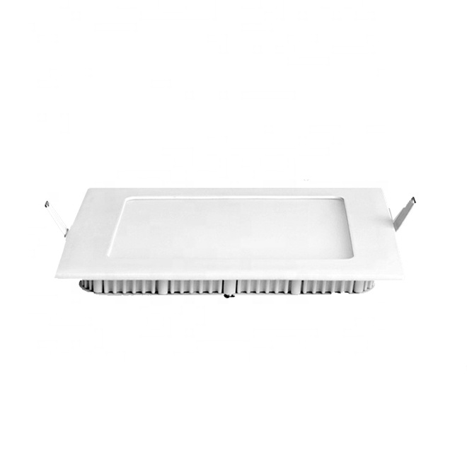 2700k 9w ce rohs ultra slim super bright new design temperature adjustable flat square recessed small led panel light