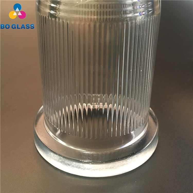 Borosilicate explosion-proof borosilicate glass dome for outdoor lighting