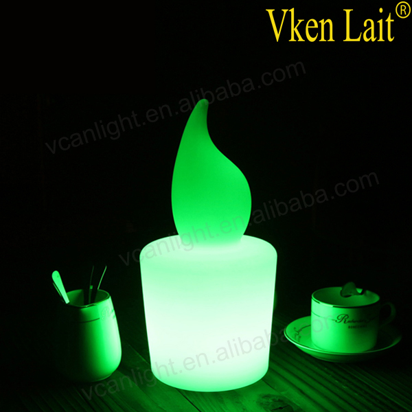 electronic cordless rechargeable led candle components for wedding